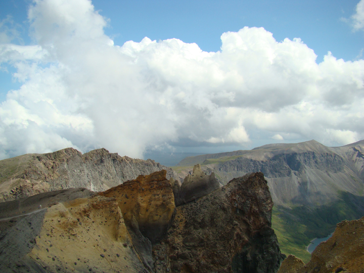 长白山火山口