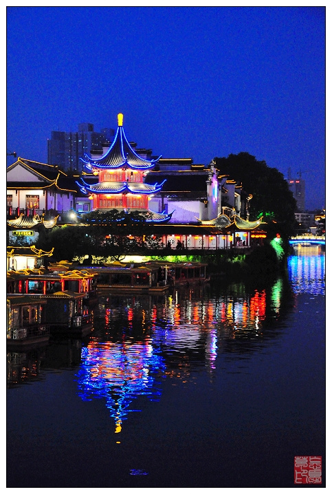 南京夫子庙夜景