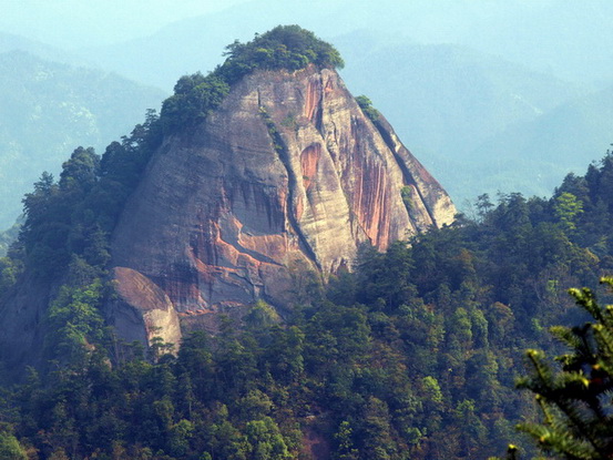 几幅江西铜鼓丹霞地貌风景