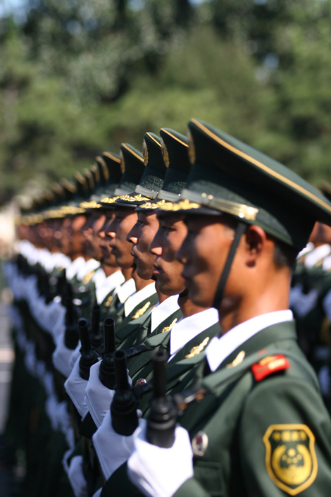 【国庆阅兵--仪仗队摄影图片】天安门广场纪实摄影_网