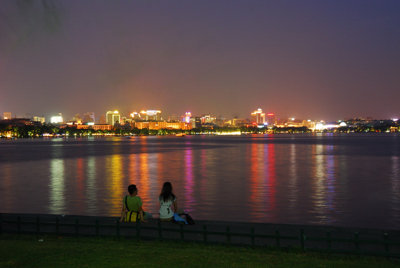 西湖夜景