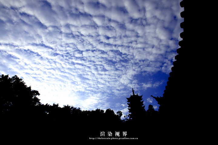 【佛的足迹(一):蓝天白云摄影图片】湖州 法华