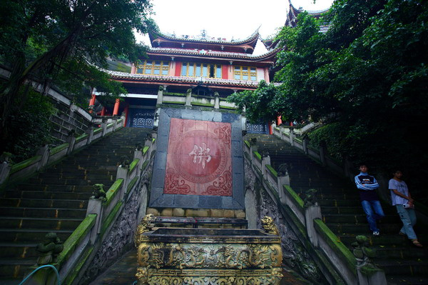 【寂静的寺院摄影图片】四川自贡富顺风光旅游