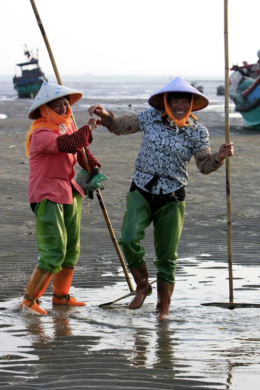 赶海归来喜洋洋