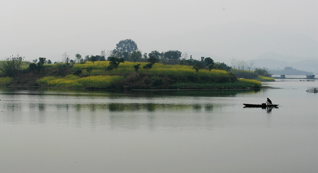 三岔湖风光