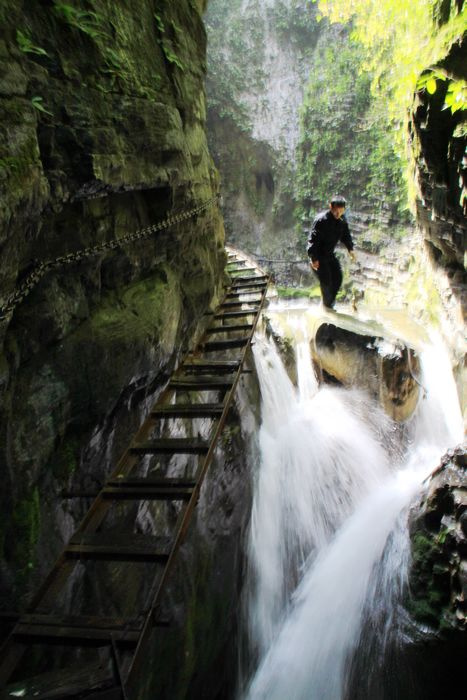 【坐龙峡(一)摄影图片】湘西古丈县风光旅游摄影_电脑