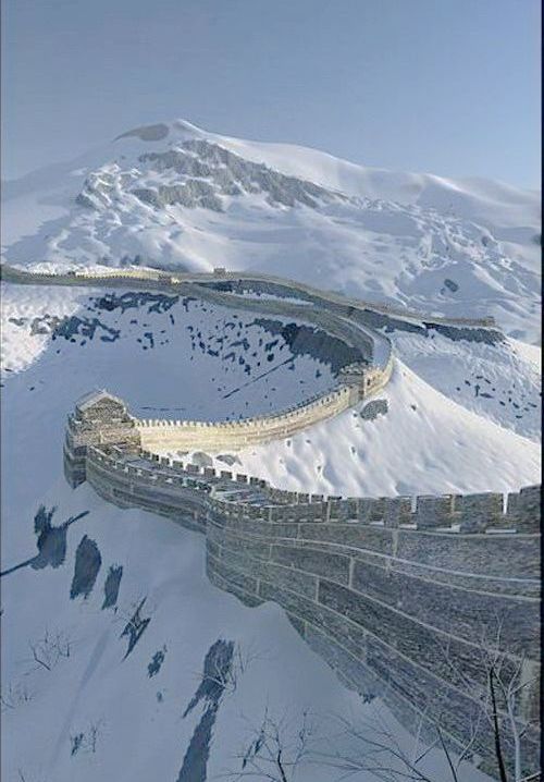 千里冰封 万里雪飘