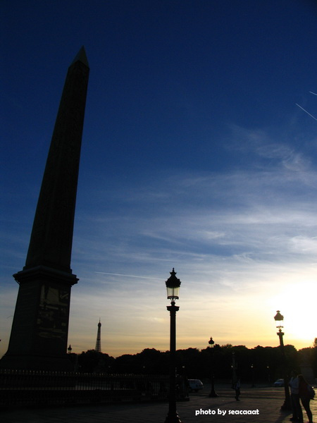 【巴黎-从里昂站到方尖塔石碑摄影图片】巴黎