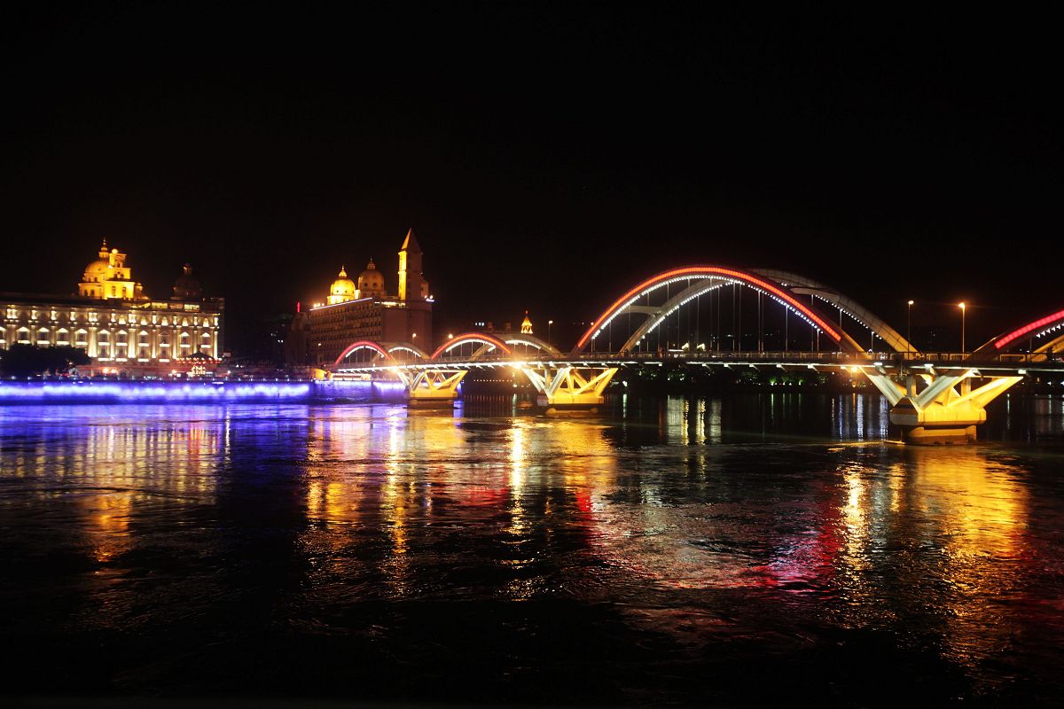 【赏桥看变化(榕城夜景一)摄影图片】福州风光摄影_榕城阳光_太平洋
