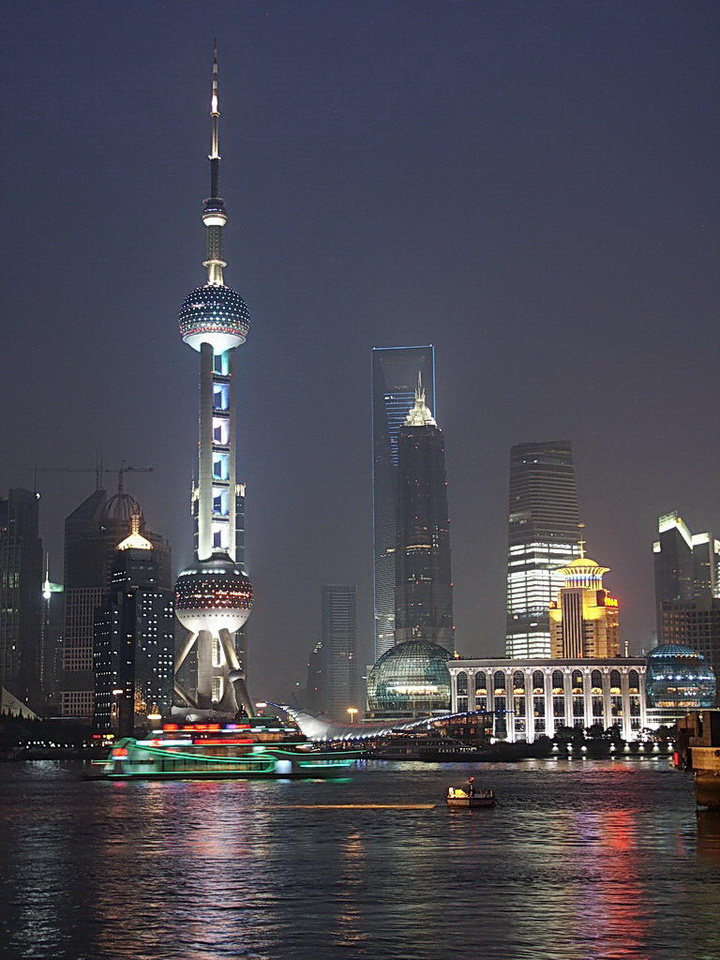 夜景,浦东,上海