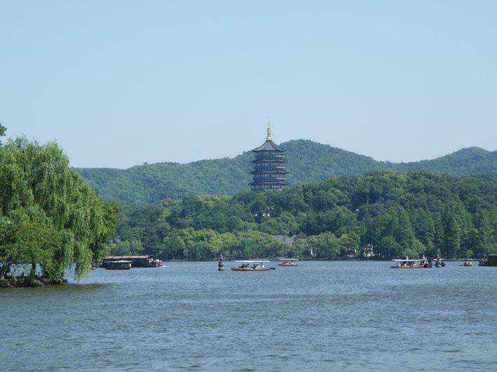 杭州西湖景色