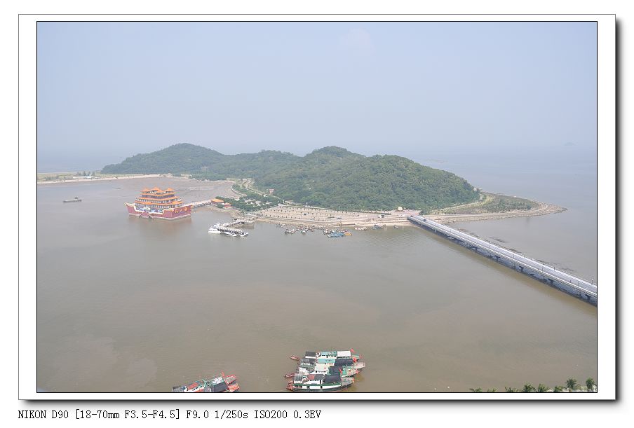 珠海野狸岛全景及其他.