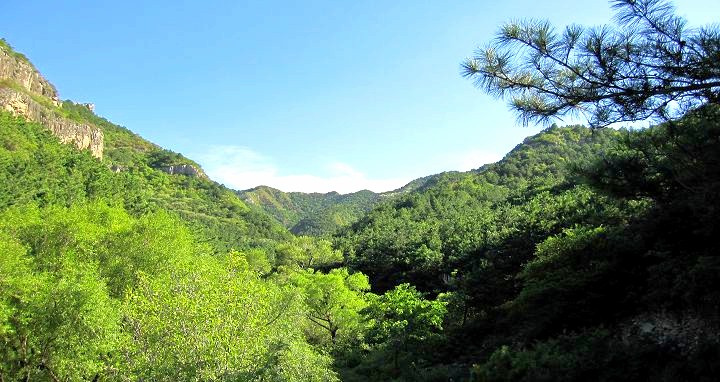【投入山的怀抱--辽宁朝阳凤凰山国家森林公园
