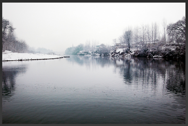 【2010年春节雪中的家乡摄影图片】池州风光