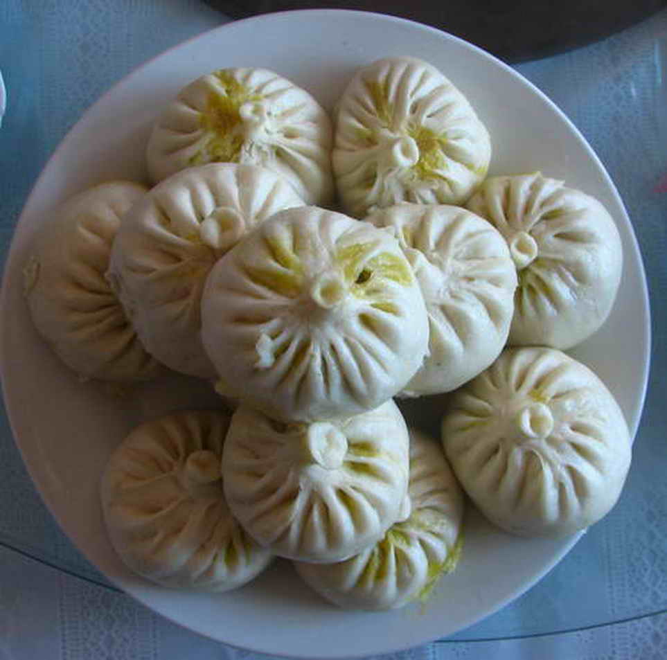 街拍包子