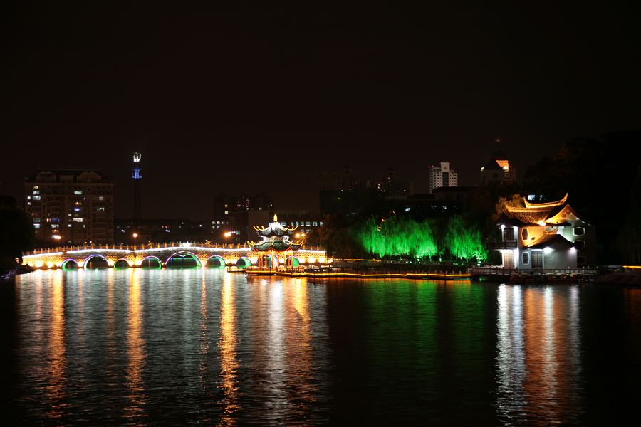 南通濠河夜景