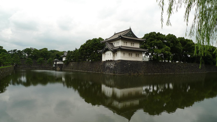 【日本皇居游摄影图片】日本东京皇居风光旅游