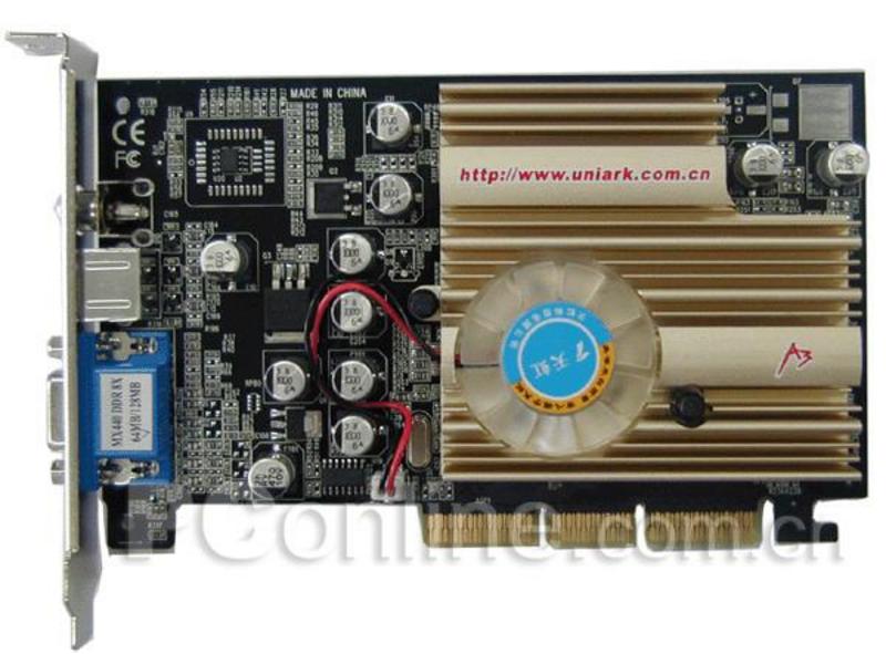 天虹UK-GF 440 8X-128BIT-AGP 正面