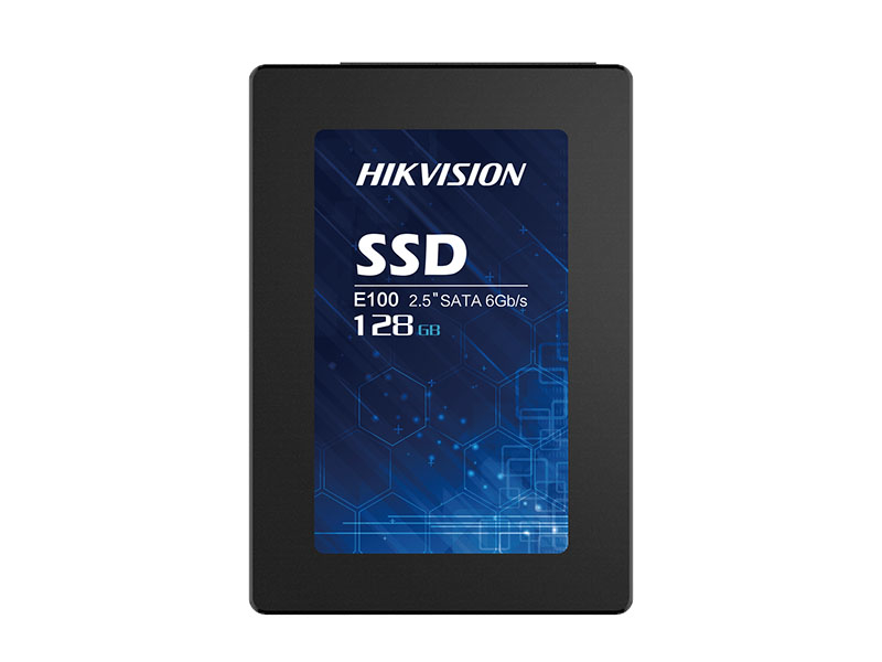 海康威视HS-SSD-E100 128G固态硬盘 正面