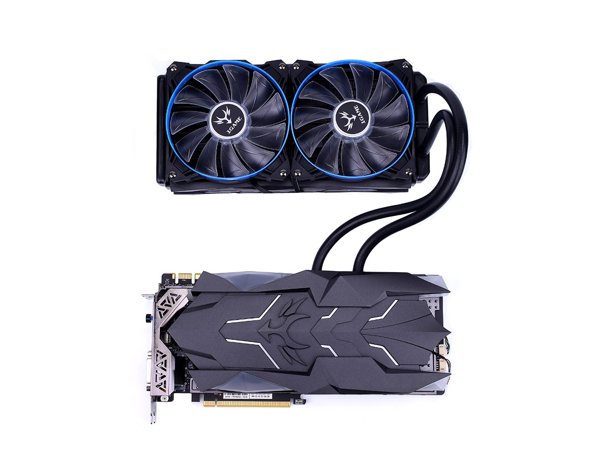 七彩虹igame gtx 1080ti neptune w图赏