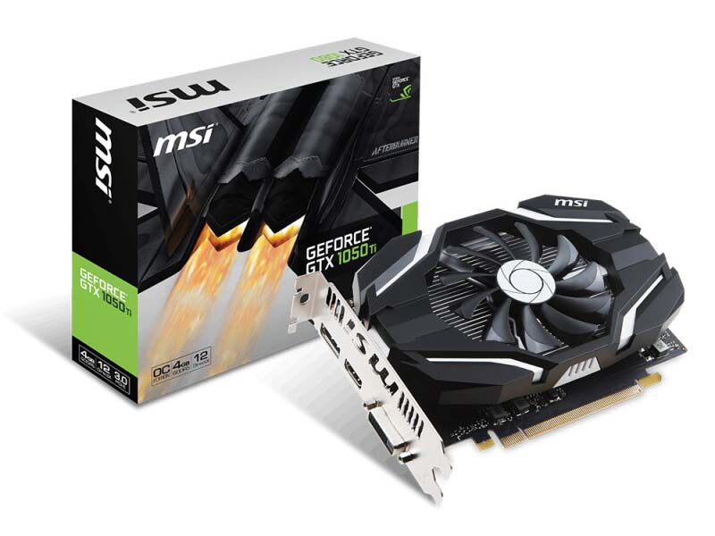 微星geforce gtx 1050ti 4g ocv1图赏