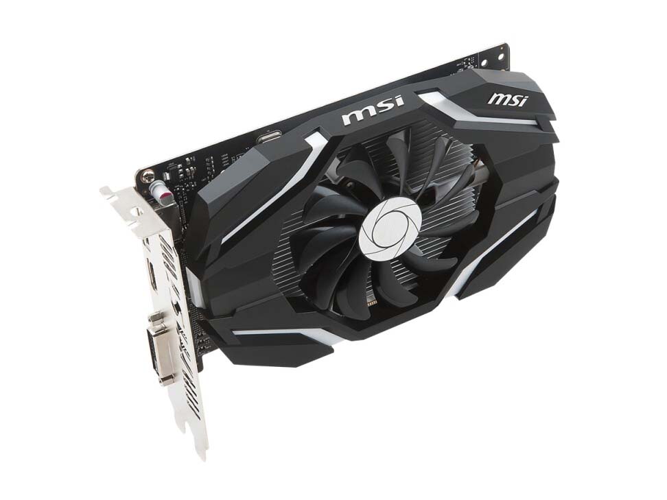 微星geforce gtx 1050ti 4g ocv1图赏