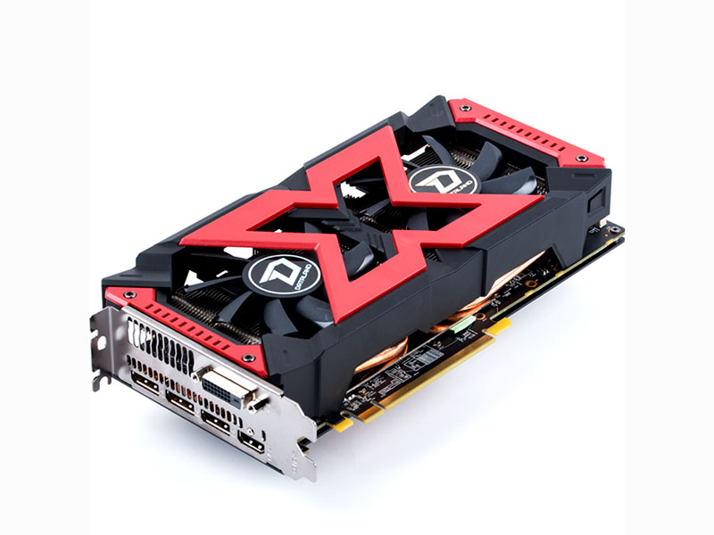 迪兰rx570 4g x-serial战将图赏