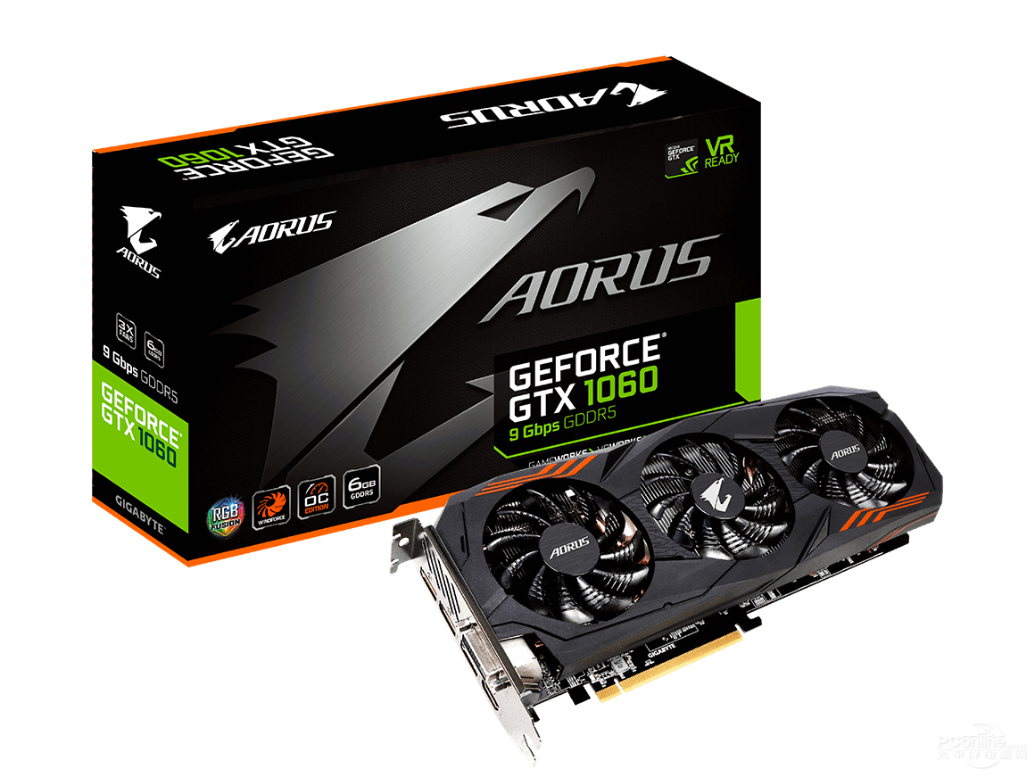 AORUS GeForce® GTX 1060 6G 9Gbpsͼ