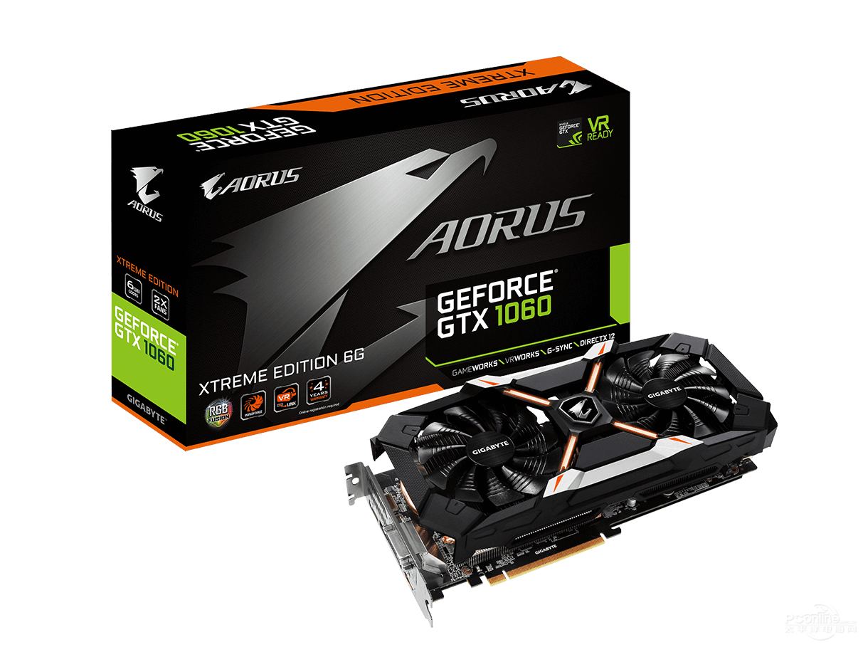 AORUS GeForce® GTX 1060 Xtreme Edition 6G (rev. 2.0)ͼ