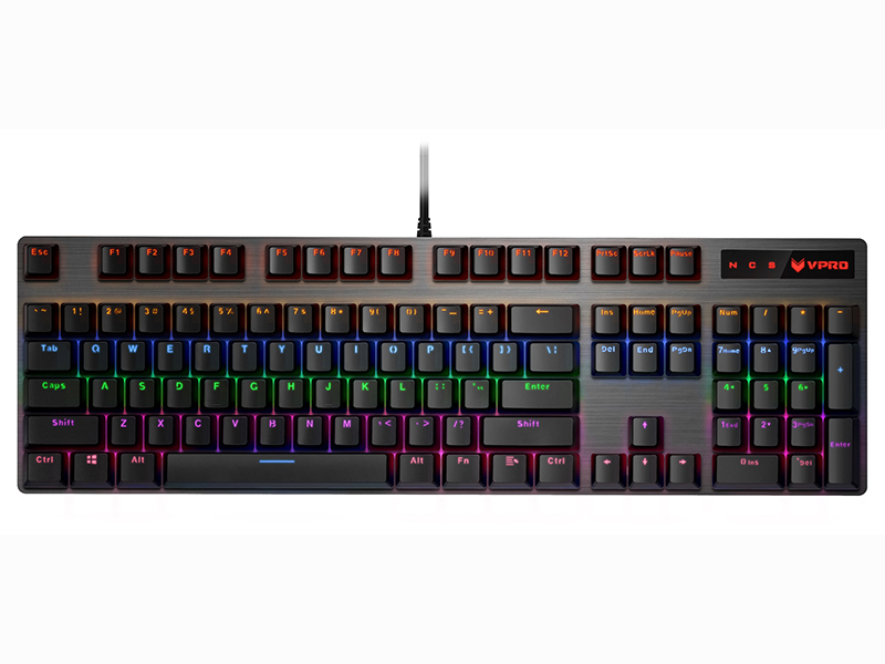 雷柏V500PRO混彩背光游戏机械键盘 2017版 主图