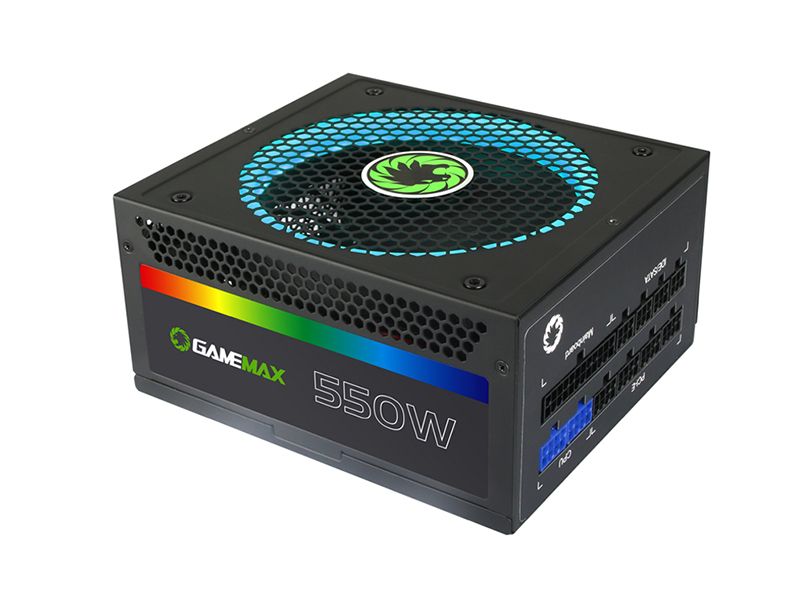 GAMEMAX RGB550W ATX电源