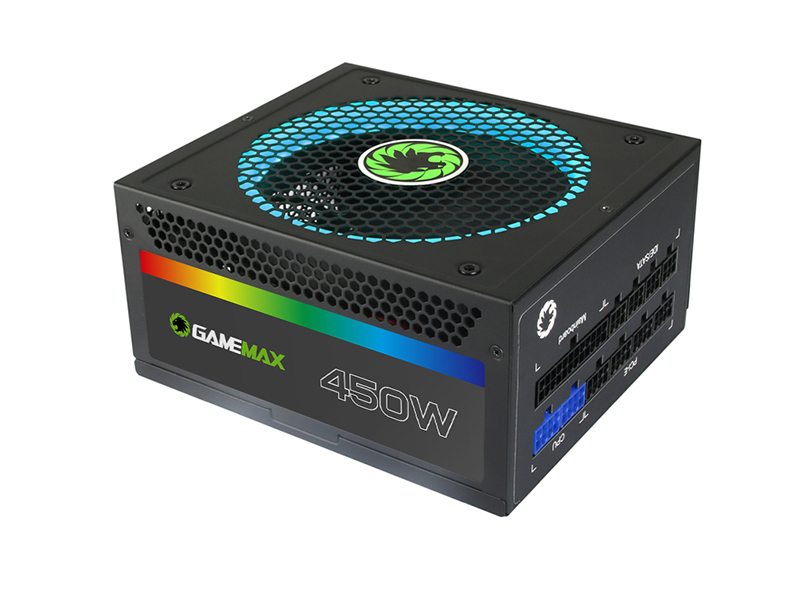 GAMEMAX RGB ATX电源 450W 主图