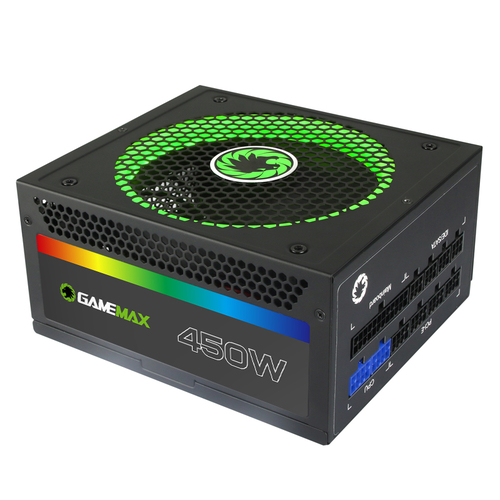 GAMEMAX RGB ATX电源 450W