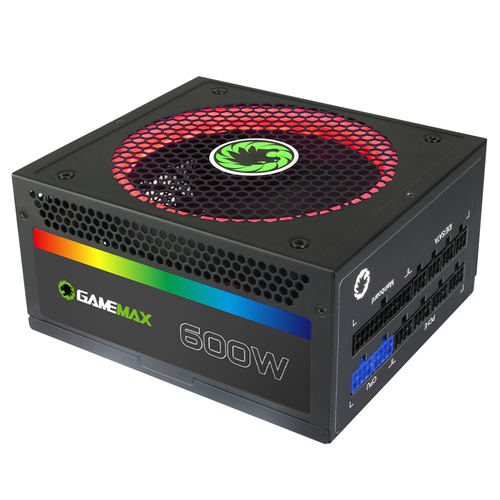 GAMEMAX RGB ATX电源 600W