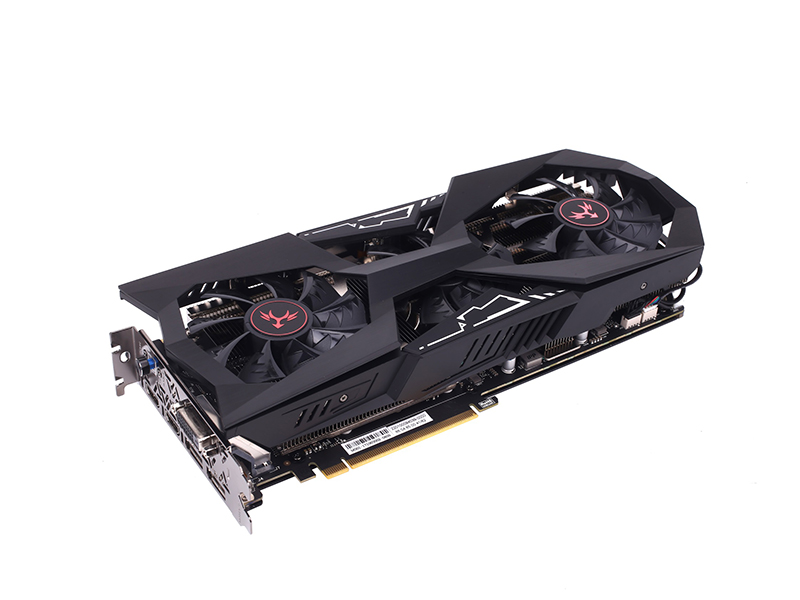 七彩虹 igame gtx1070ti vulcan x 图赏