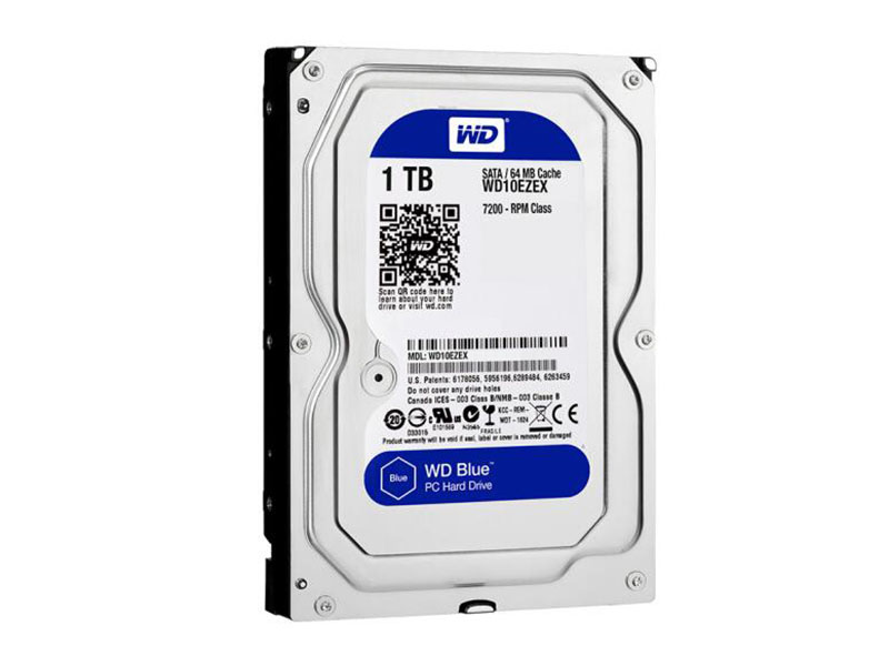 西部数据 1tb 5400转 16mb sata3 蓝盘(wd10spcx)