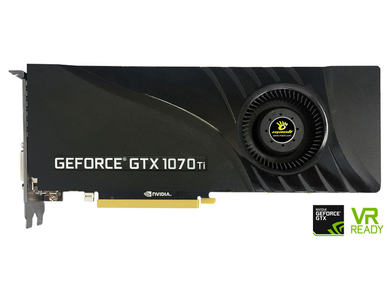 NVIDIA Geforce GTX 1070 Ti 正面