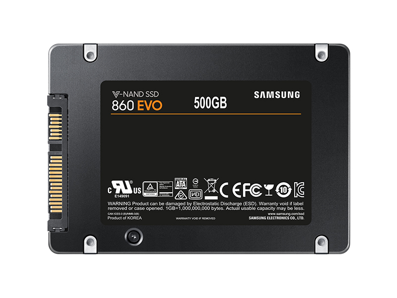 三星860 EVO 500GB SATA SSD