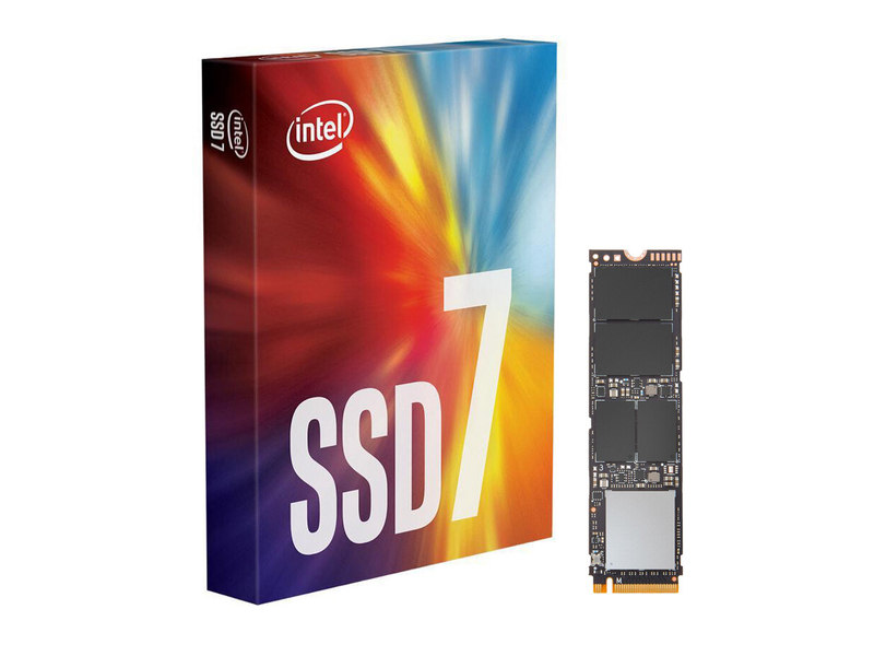 IntelSSD 760p Senes 512G 正面