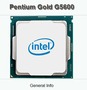 Intel 奔腾金牌 G5600