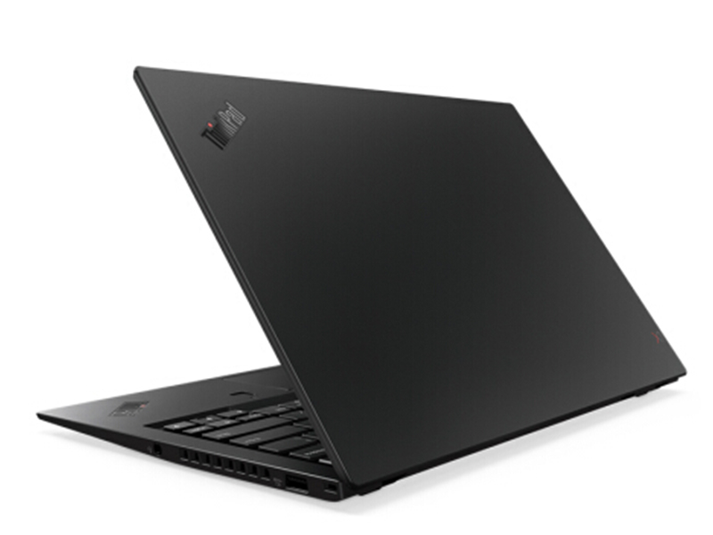 联想ThinkPad X1 Carbon 2018(酷睿i7-8550U/16GB/512GB)背面斜视