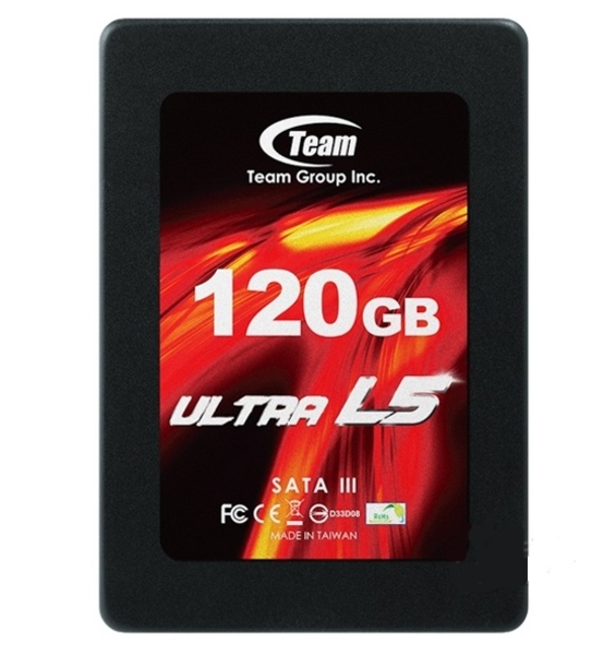 十铨科技 ULTRA L5 SSD 120G 正面