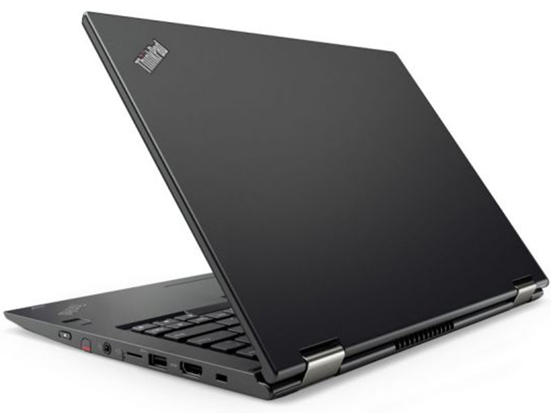 联想ThinkPad X380 Yoga(20LJA00WCD)背面斜视