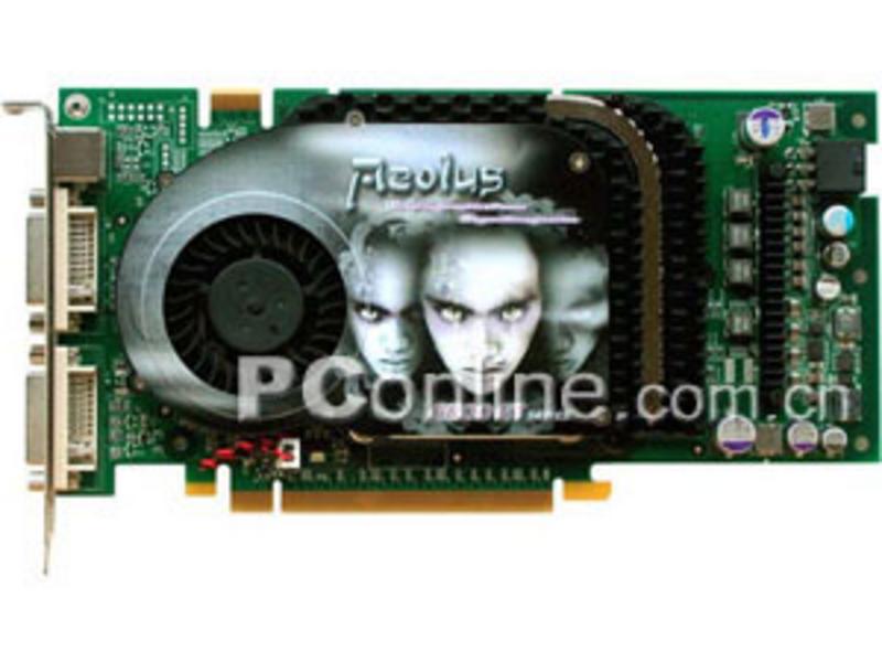 建基Aeolus 6800GT-DVD256 PCI-E 正面