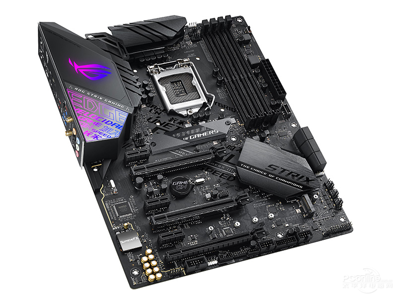 华硕rog strix z390-e gaming图赏