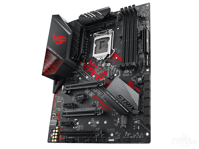 华硕rog strix z390-h gaming图赏