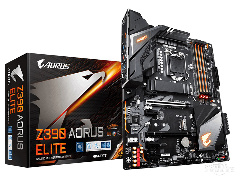 技嘉z390 aorus elite图赏