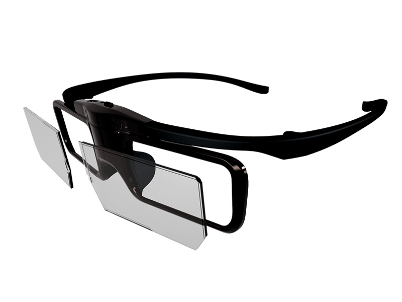 当贝ACG01 DLP-link主动快门式3D眼镜 图片