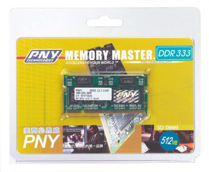 PNY DDR400-512M 图片