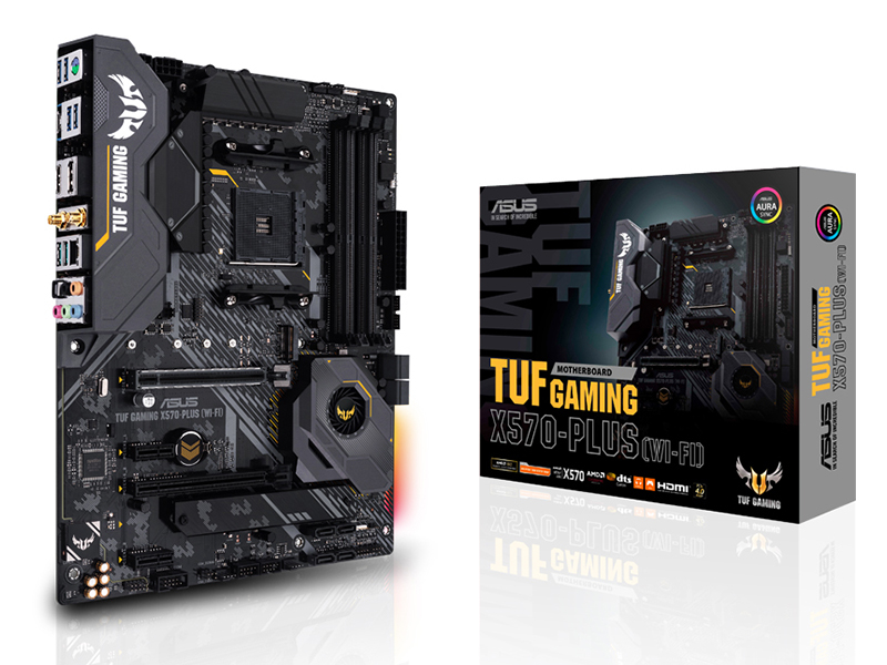 华硕TUF Gaming X570-Plus(WiFi)配盒图